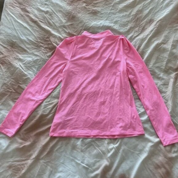 UPF 50+ Luxletic Sania Half Zip Sunguard - Rousseau Pink- Size XS *NWT* - Picture 4 of 7